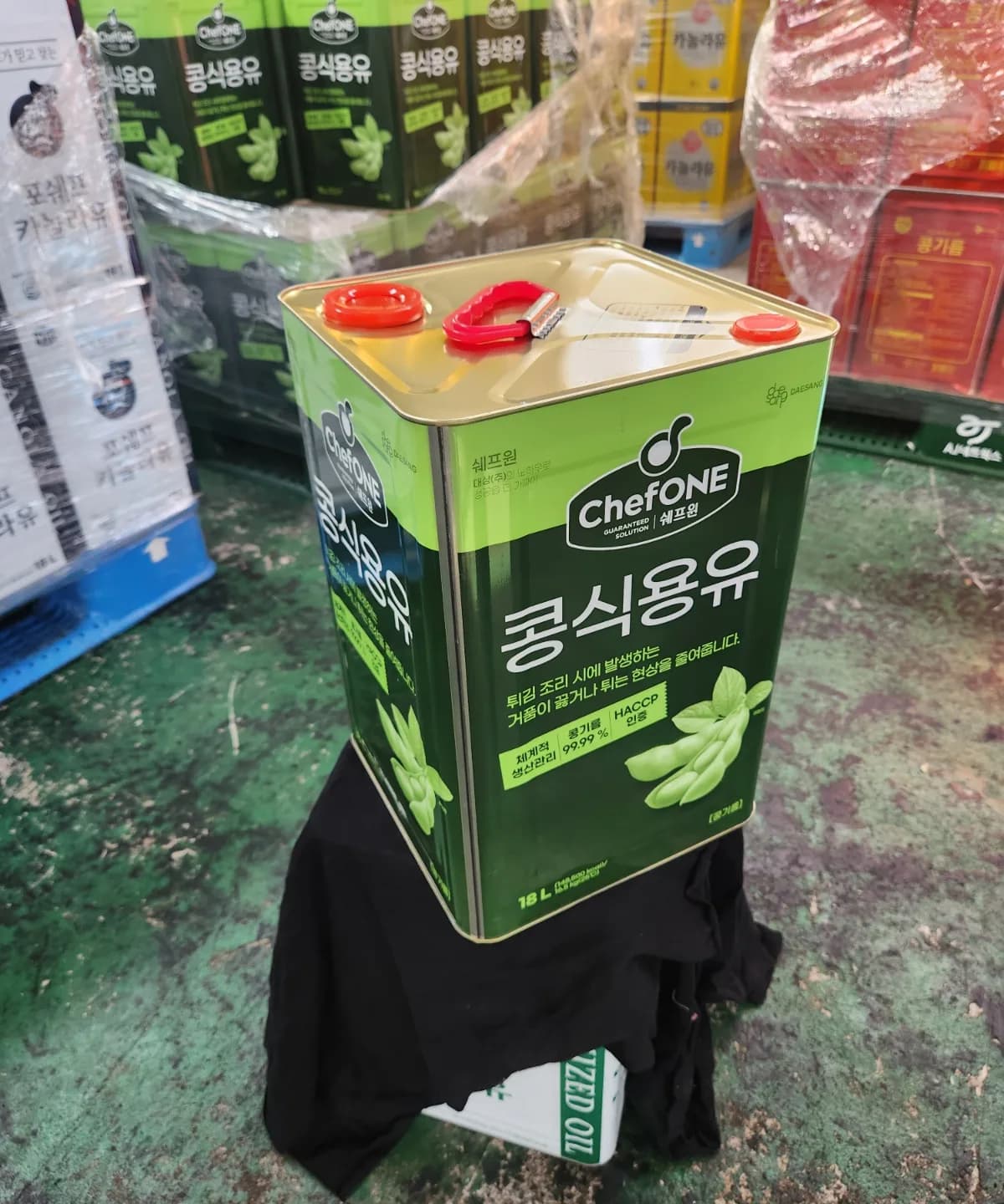 쉐프원 콩식용유 18L 2