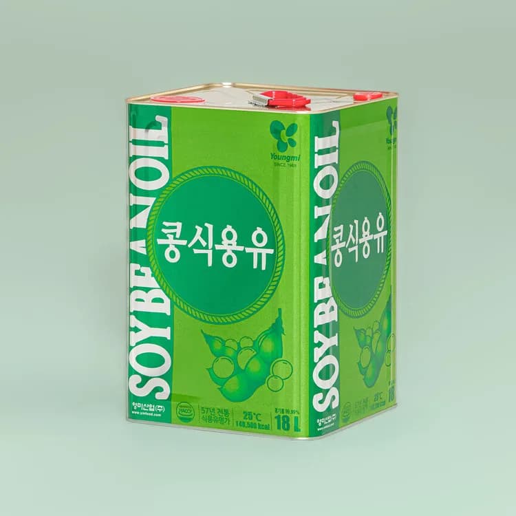 영미 콩식용유 18L