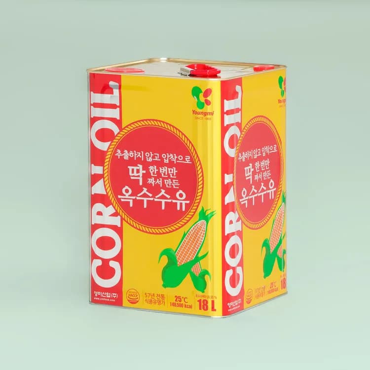 영미 옥수수유 18L