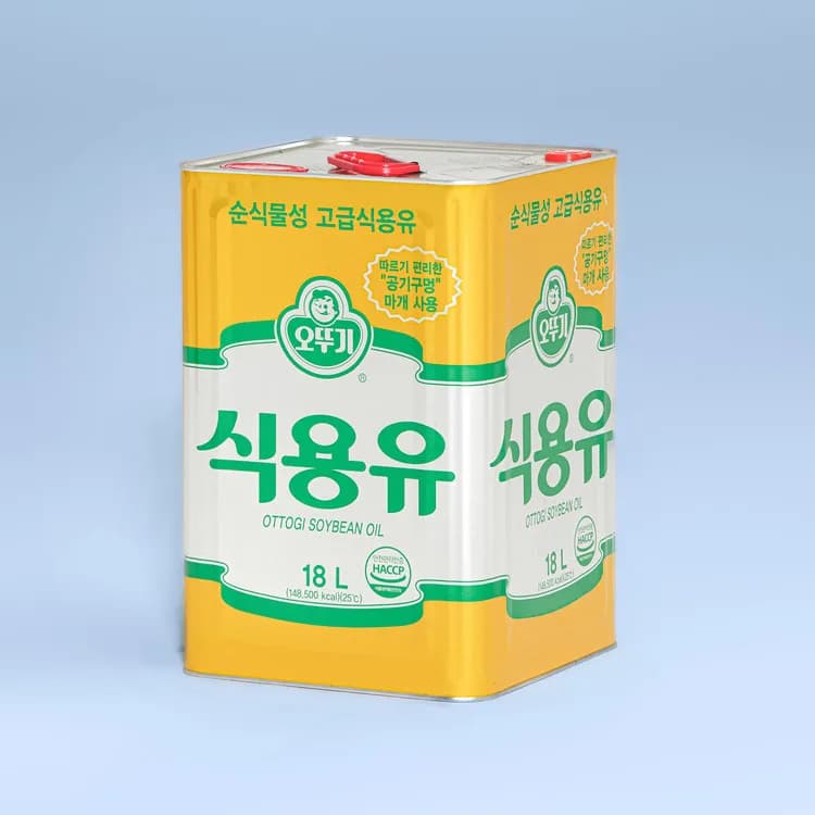 오뚜기 콩식용유 18L
