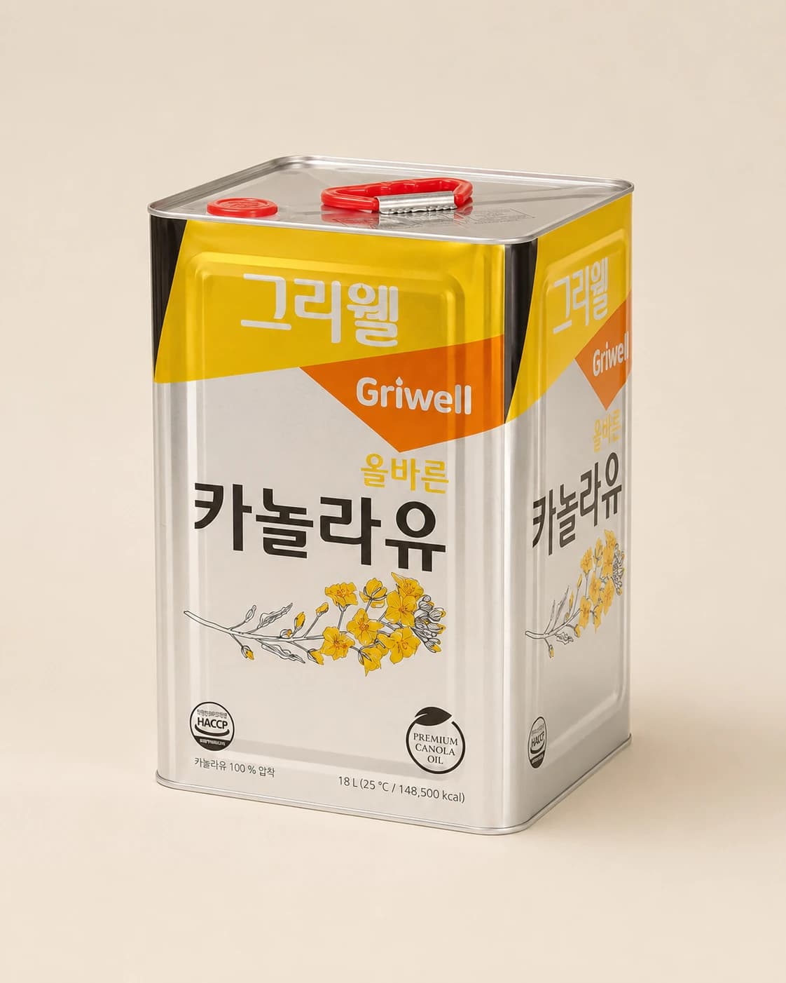 그리웰 카놀라유 18L 1