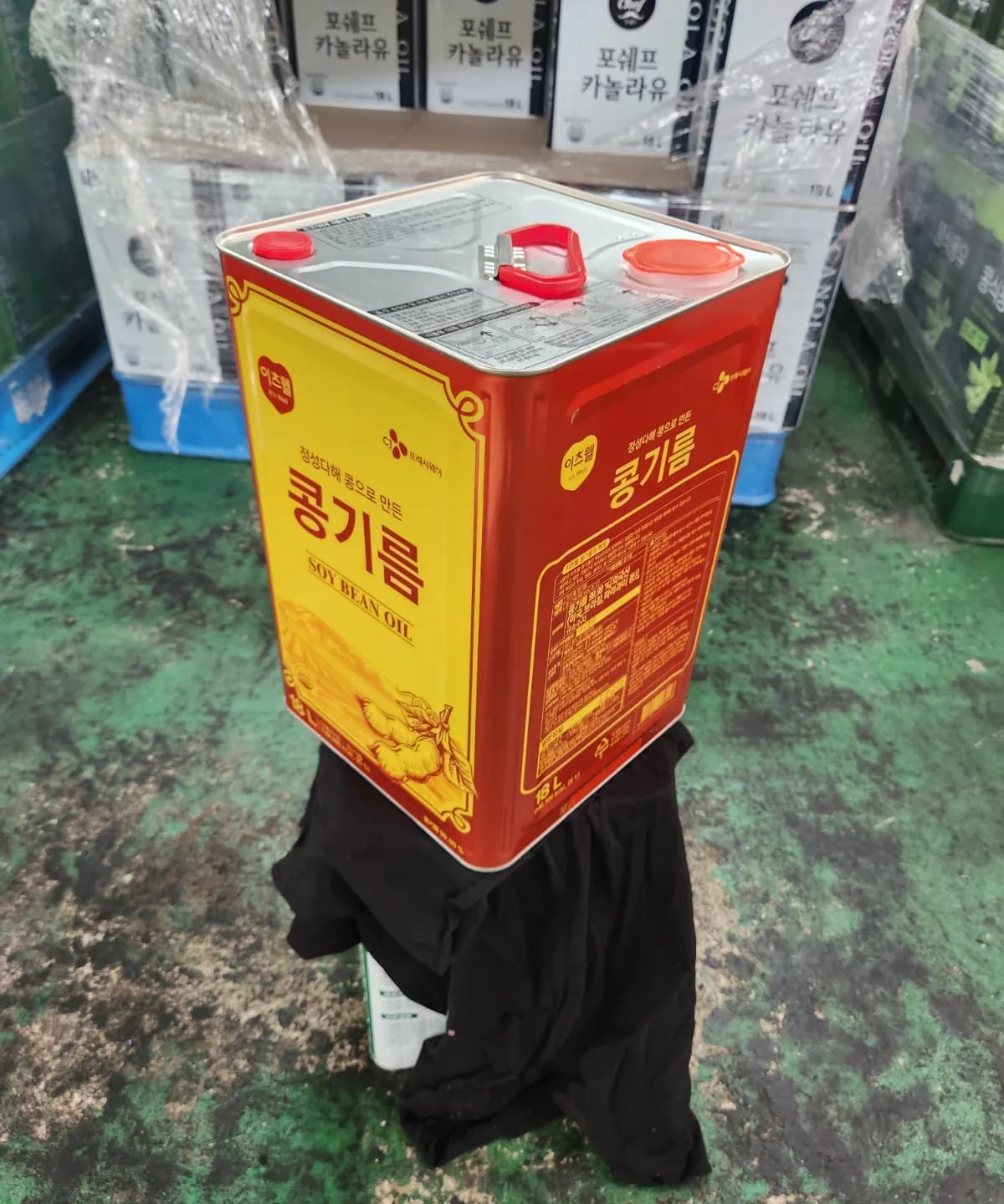 이츠웰 콩기름 18L 2