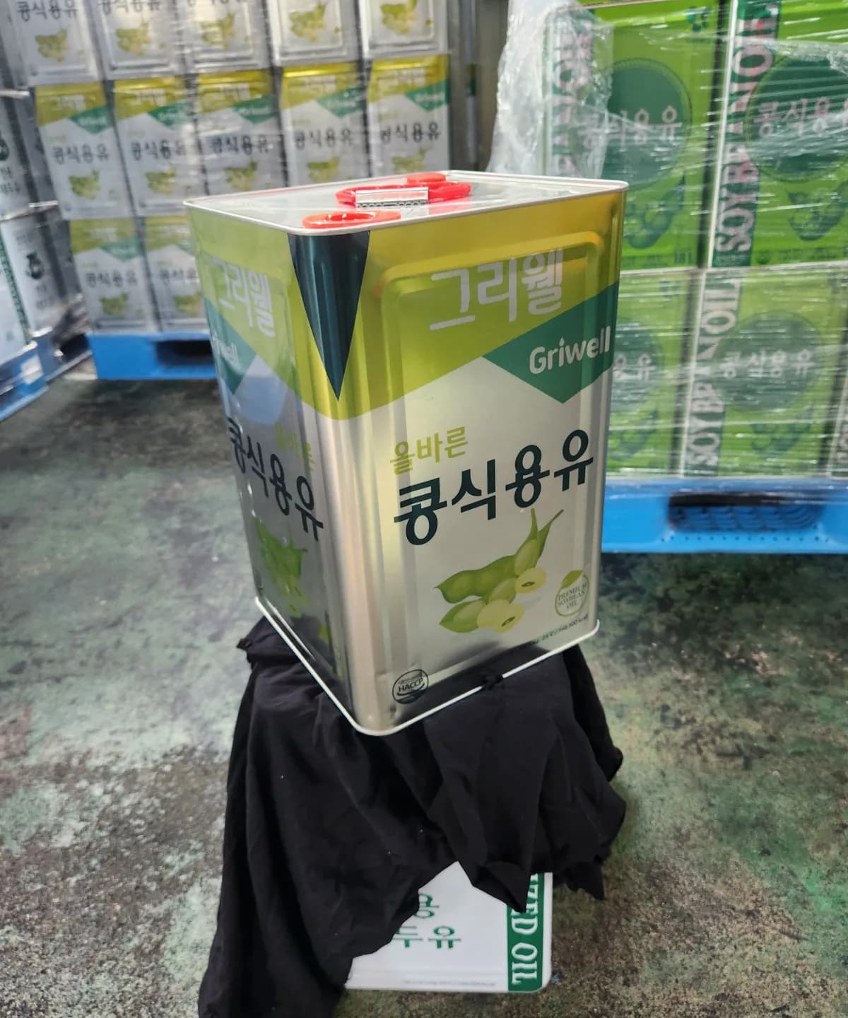 그리웰 콩식용유 18L 2